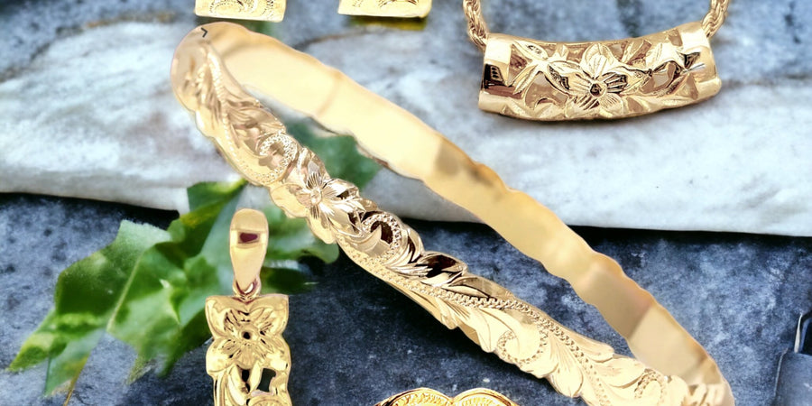 Our  Gold Hawaiian Jewelry Collections