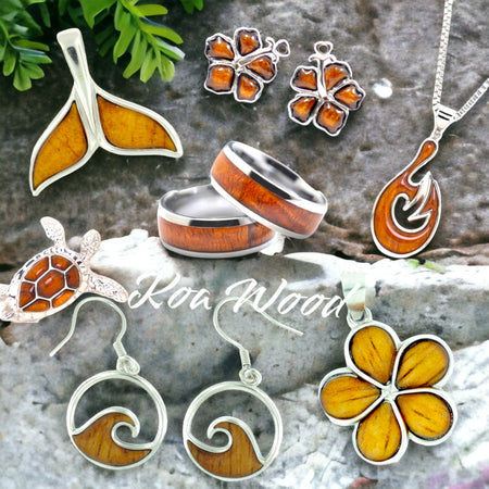 Hawaiian Koa wood Jewelry