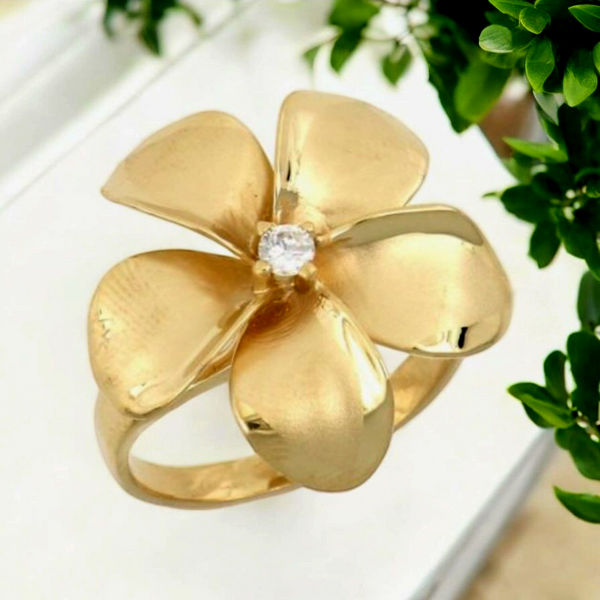 plumeria dia ring 23mm