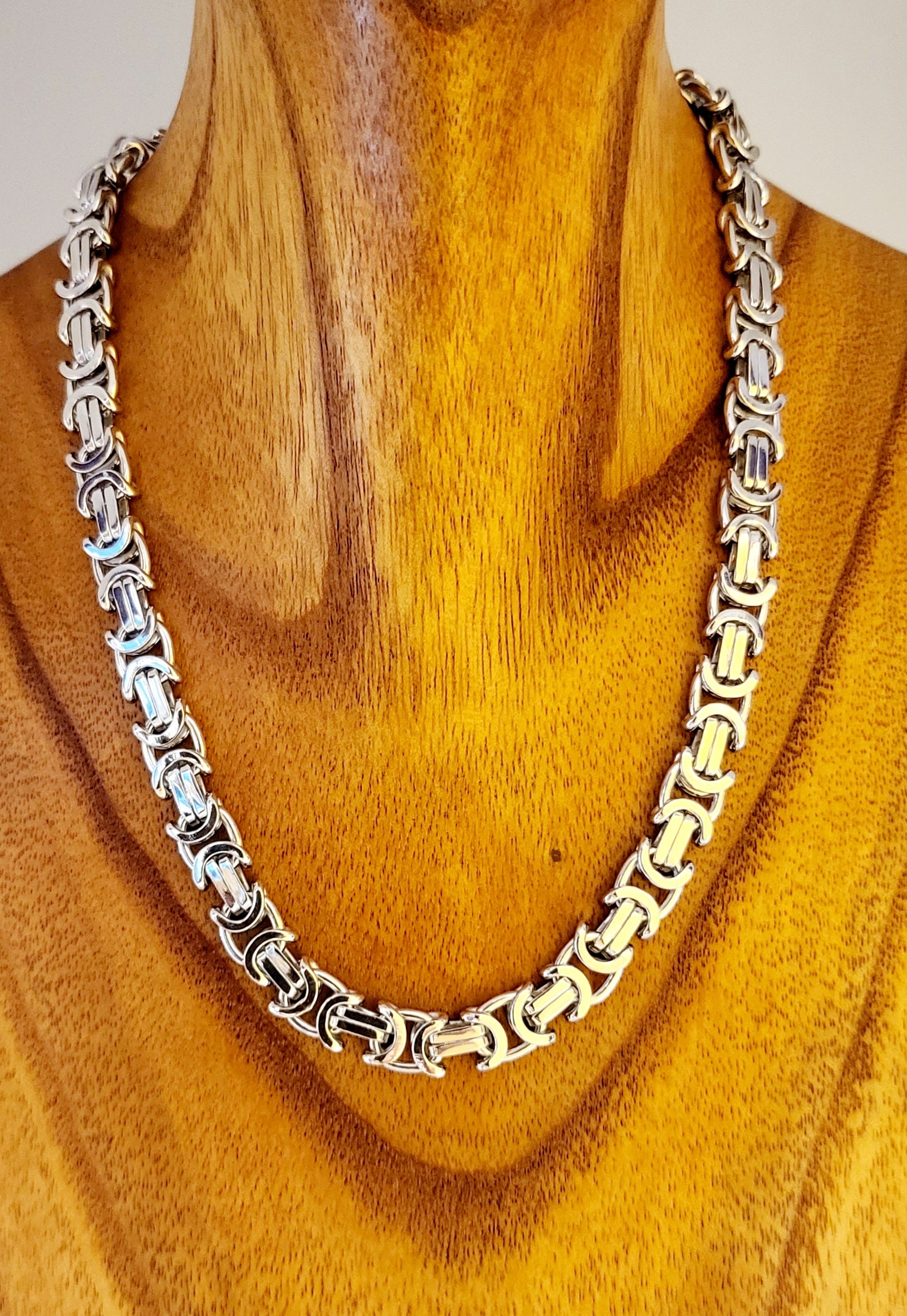 3mm Sterling Silver Byzantine Chain - Handcrafted in Bali – Ryan Christian