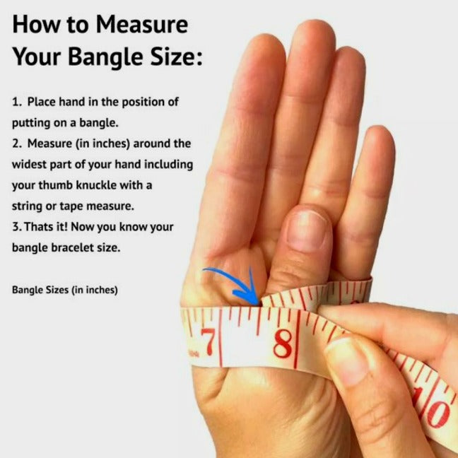 How to Measure Your Bangle Size